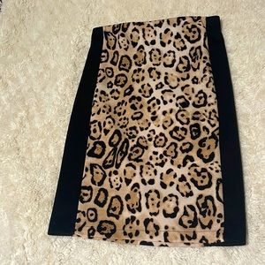 Leopard skirt